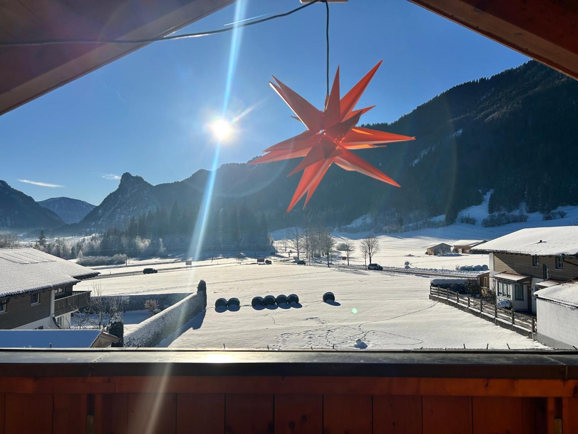 Ferienwohnung Mit Bergblick Unterammergau Dış mekan fotoğraf